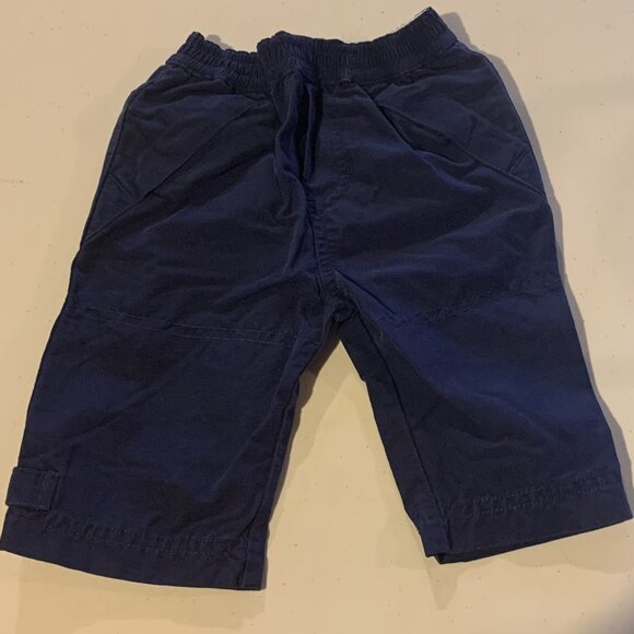 Baby Boy Cherokee Pants Dark Blue Size 3-6 Months - Picture 1 of 3